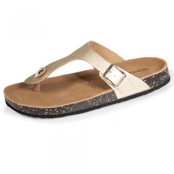 Mules Isotoner Femme 39 Gold Shine