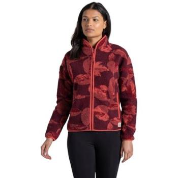 Craghoppers Full‑Zip Catalina Active Fleece for Women – Red – 10