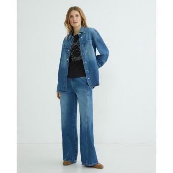 Chemise Cargo Boss L Bleu