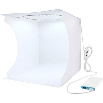 Klappbare Foto Lichtbox für Produktaufnahmen