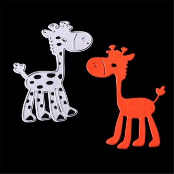 Giraffe Die Cuts for Wedding and Birthday Cards