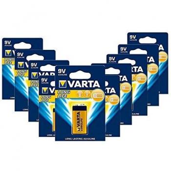VARTA TRANSISTOR 9V LONGLIFE 1PZ Alcalina