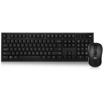 ACT AC5700 Tastiera con Mouse Inclusi RF QWERTY Nero