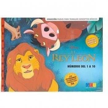 El Rey león. Números del 1 al 10 (Tapa dura).