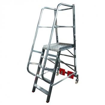 Scala a piattaforma in alluminio “Vario Compact” – Krause