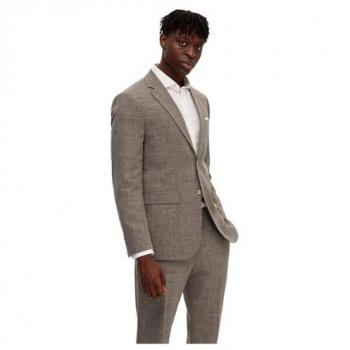 Giacca Selected Oasis Slim Fit – Colore Beige Scuro – 44