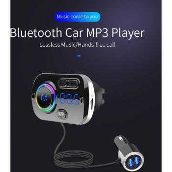 Kit de Coche SATONIC BC49 con Reproductor MP3 Inalámbrico y Manos Libres