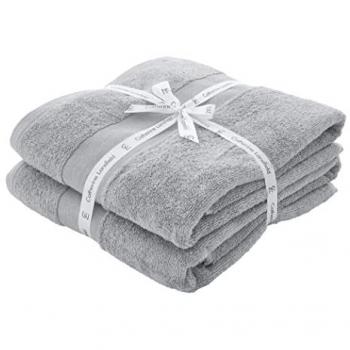 Lansfield Antimicrobial Bath Sheet Duo