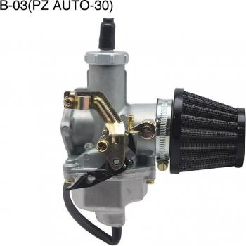 Kit Filtro de Aire con Palanca Estrangulación Automático/Manual ZSDTRP para Carburador GY6 XR100R y XR100S