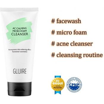 Schiuma Pulente Verde Antiacne GLUIRE AC 120 ml