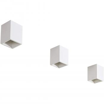 Lindby Natalie Square Plaster Downlight