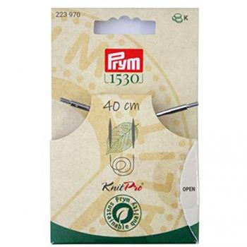 Prym Cordon à Deux Pointes Marron 40 cm