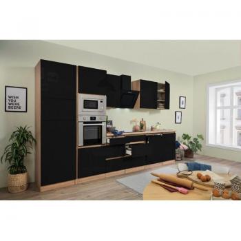 Blocco Culinario Nero (Lorena) 345 cm