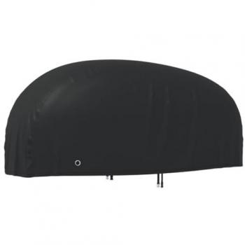 Housse de motocyclette 265x105x125 cm noire en Oxford 210D