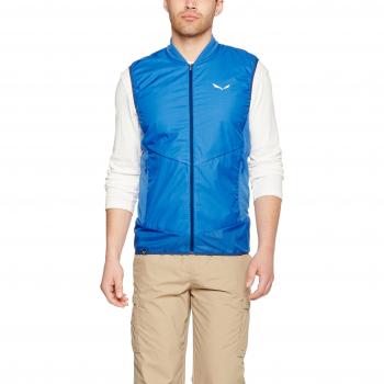SALEWA Chaleco Pedroc Hybrid PTC Alpha VST, Hombre, Azul