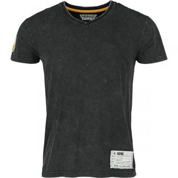 T-Shirt Homme Looney Tunes – Manches Courtes, ACME, Disponibles S à XXL, Anthracite
