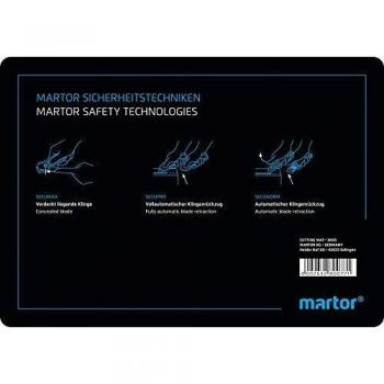 Martor Schneidematte (L x B) 210 mm x 148 mm Schwarz 1 St