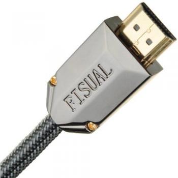Fisual Hollywood UltraHD HDMI‑kabel 1 m med Ethernet