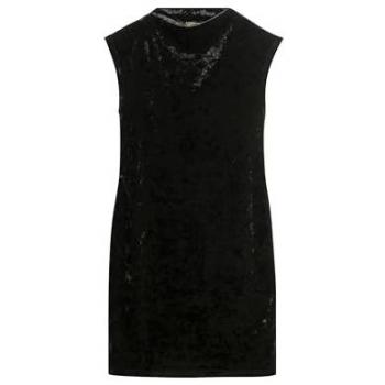 Black Velvet Bodycon Dress for Women – Superdry XS