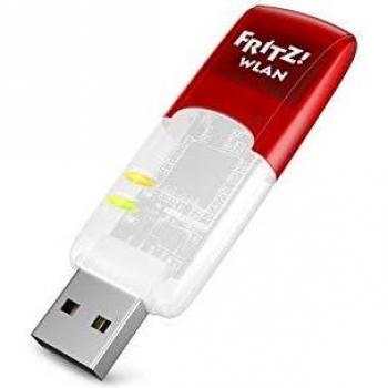 AVM FRITZ! N V2 Adattatore di Rete WLAN USB Stick, 600 Mbits, Frequenze 2.4 o 5 GHz, Universale e Compatibile con Tutti i Router