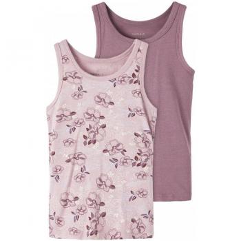Lot de 2 tops sans manches fille Name it Arctic Flowers