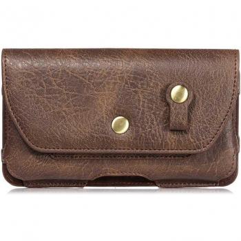 Leather Waist Pack for Samsung, iPhone XS Max, OnePlus, Huawei