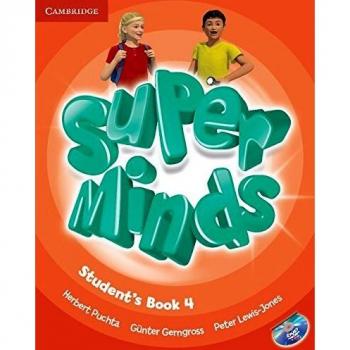 Super Minds Level 4 Students Book with DVDROM by Herbert PuchtaGunter GerngrossPeter LewisJones