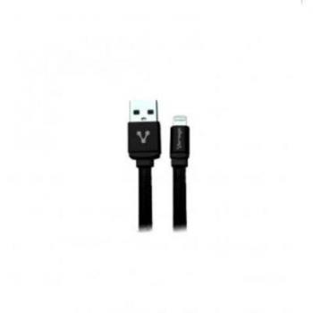 CABLE USB A LIGHTNING 1M VORAGO NEGRO