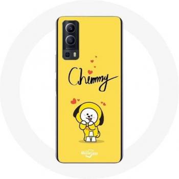Vivo Y72 Case BTS Bangtan Boys BT21 Chimmy Jimin Yellow Background