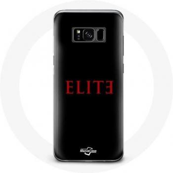 Samsung Galaxy S8 Elite Red Logo Case Season 5 Black Background