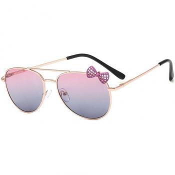Lunettes de soleil XojoX, style mignon pour enfants, monture en métal