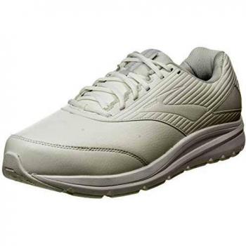 Brooks Addiction Walker 2 Men’s Walking Shoes – 9.5, EE Wide, White Color