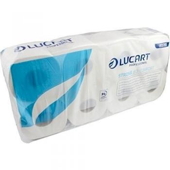 Fuerte Lucart Papel Higiénico Blanco Alto, 3 Capas, Masa, 250 Hoja, 72 Estores