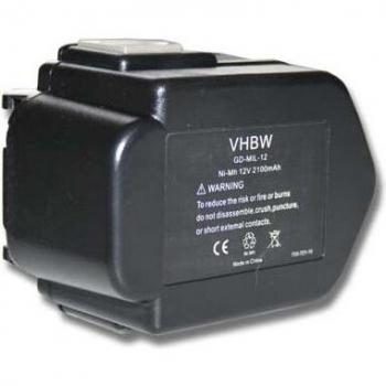12V NiMH Battery for Milwaukee 0502 Series by Vhbw