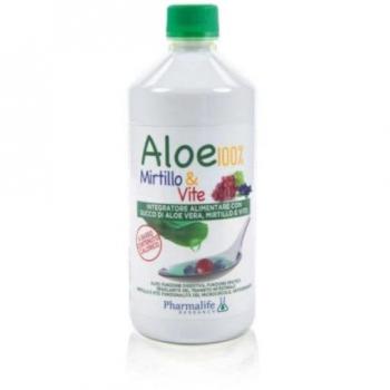 Aloe 100% Mirtillo & Vite 1 Litro Pharmalife Research Srl