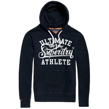 Suéter Superdry Heritage Classic Hood para Hombre, Azul (Eclipse Navy 98T), Mediano