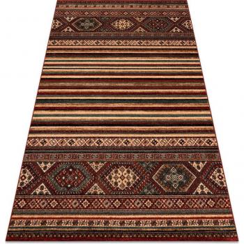 Claret Red Kashqai Wool Throw – 67x130 cm