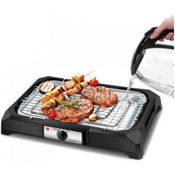 Barbacoa Eléctrica Aigostar con Superficie Antiadherente y Bandeja Recoge Grasa