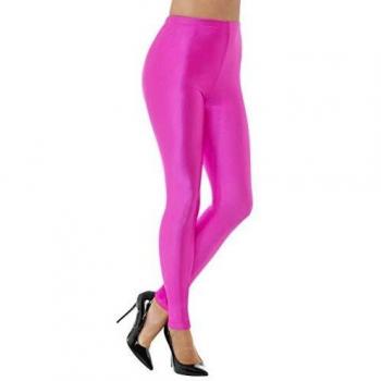 Smiffys Sparkly Pink Woman's Leggings