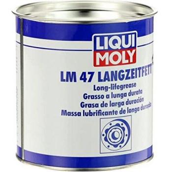 Original Liqui Moly 1kg LM 47 Langzeitfett MoS2 3530 + Handschuhe (5x)