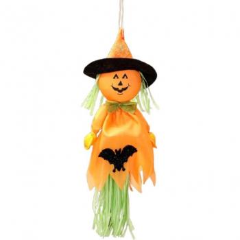 Halloween Pumpkin Witch Hanging Ornament