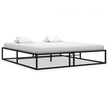 Metal Negro Estructura de Cama 180x200 – Maison Exclusive