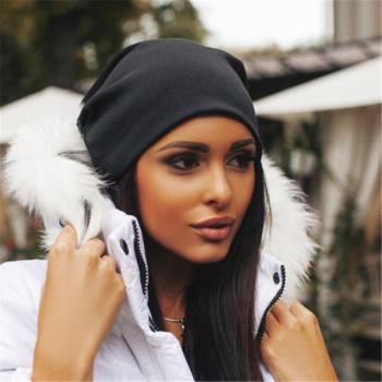 Beanie mixte couleur pastel – chapeau d’hiver confortable