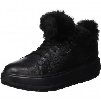 Geox Damen D Kaula B ABX A Sneaker, Schwarz (Black)