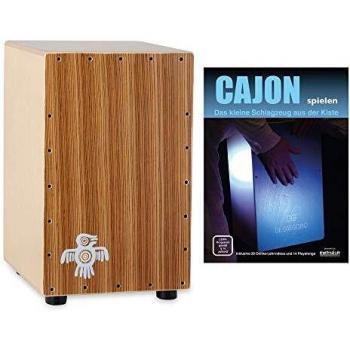 XDrum PERC CP-484 Cajon Peruana Zebrano Set