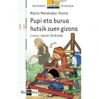Pupi eta burua hutsik zuen gizona