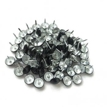 Antique Brass Furniture Upholstery Nails, 100 Pack