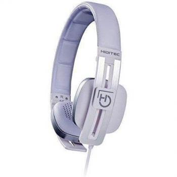 Auriculares Hiditec Wave White con Micrófono Jack 3.5 Blancos