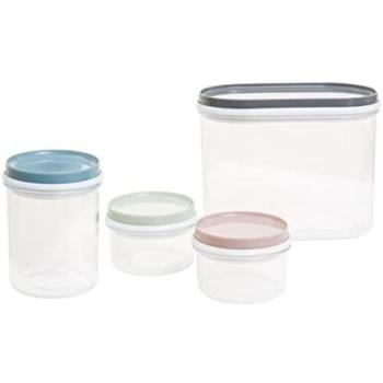 Orsina Durable 4‑Piece Plastic Storage Set