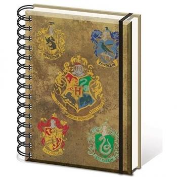 Harry Potter Books Hardback A5 Notebook Notepad